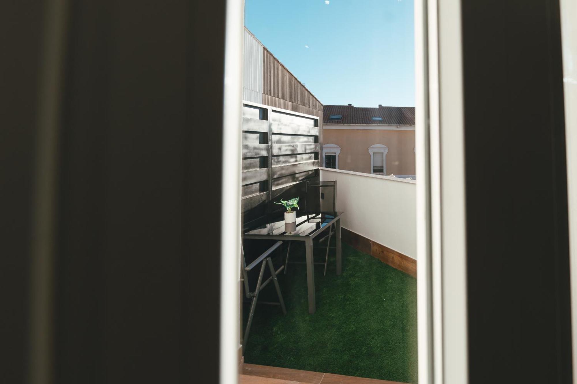 Macarena Suites Caces Exterior foto