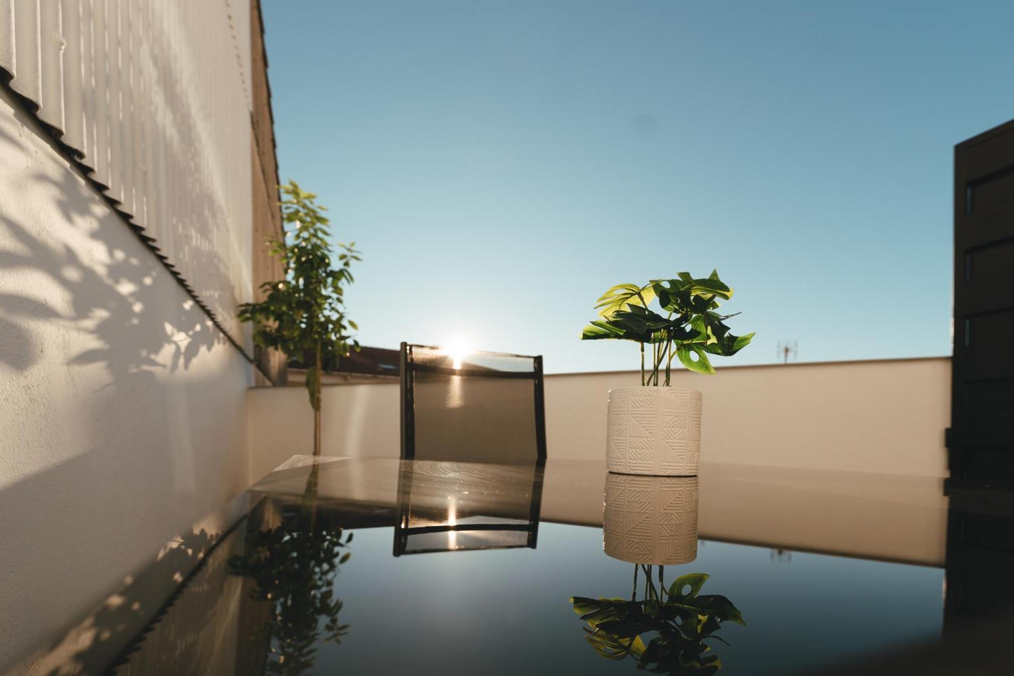 Macarena Suites Caces Exterior foto